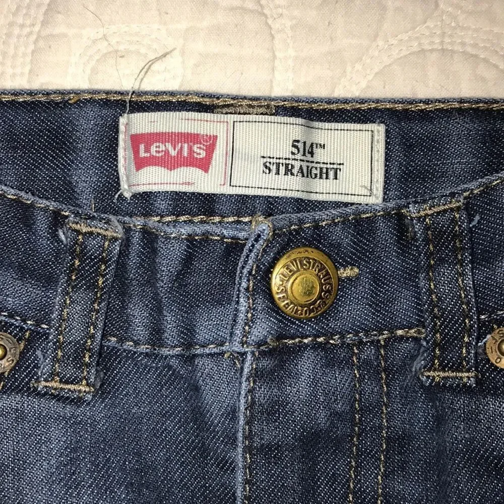 🔥Levi’s 514 Straight 18 mos Grow Tabs!